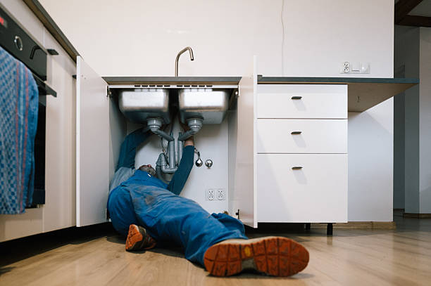 Professional Leak Detection technician working in Anderson Island, WA